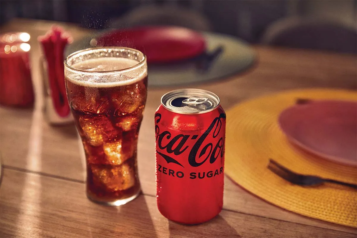 Coca-Cola Zero med is